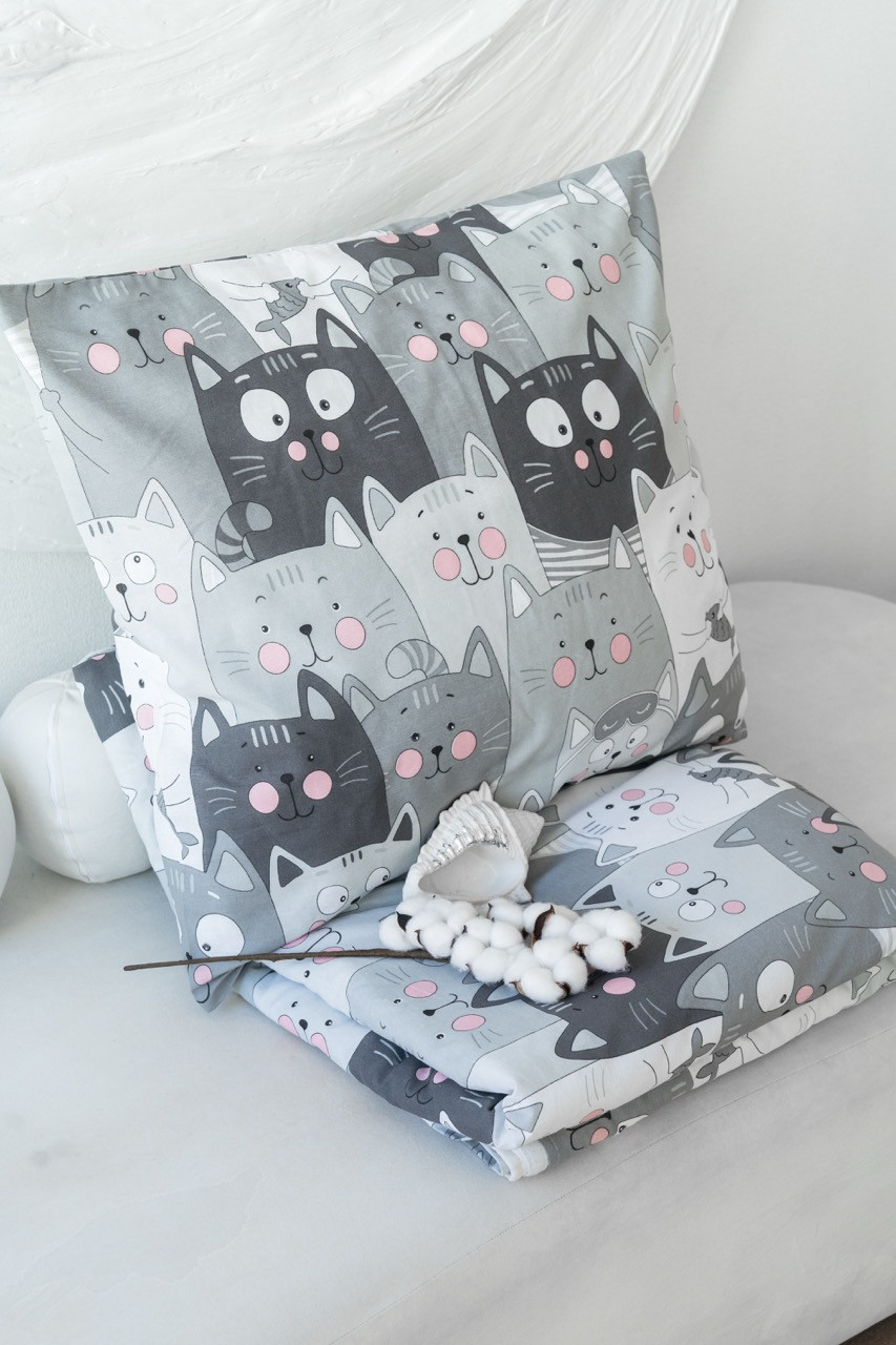 Комплект постельного белья Блакiт 1.5сп My Kitty 523601 2380/0 — фото 4