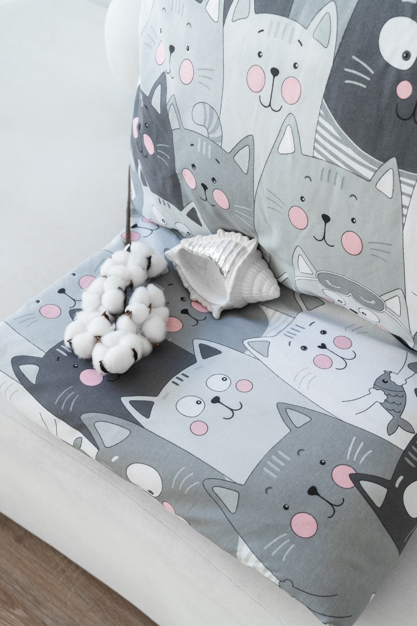 Комплект постельного белья Блакiт 1.5сп My Kitty 523601 2380/0 — фото 5