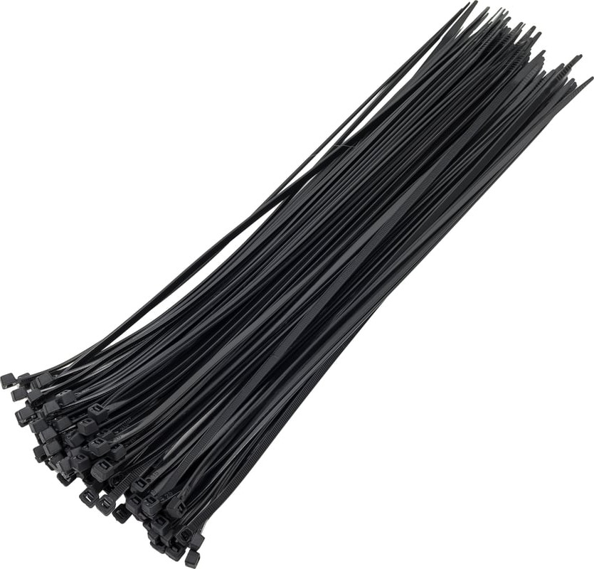 Стяжка для кабеля Gigant G/5/350/1 (черный, 100шт)