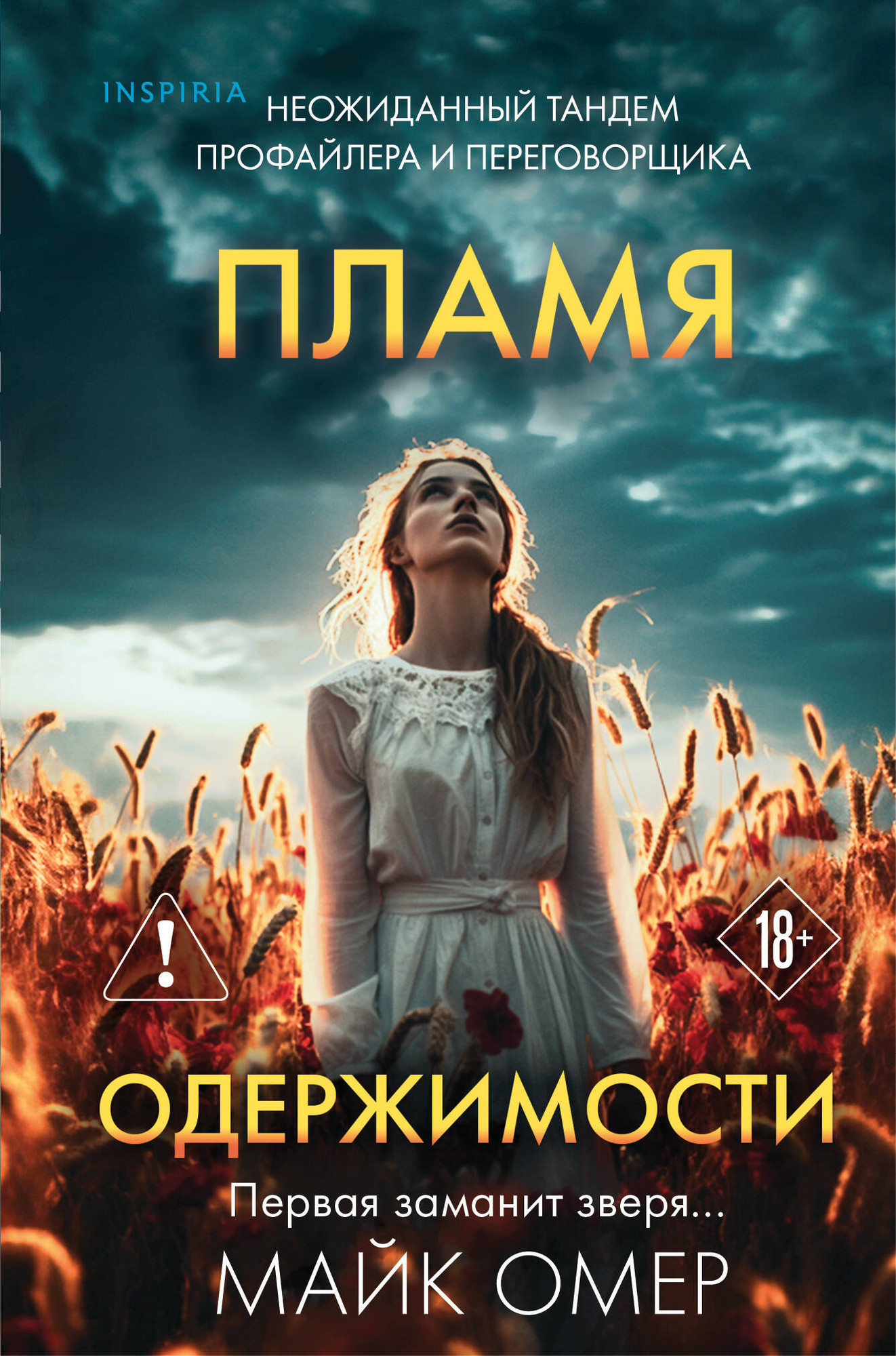 Художественная книга Inspiria Пламя одержимости (Омер Майк 9785042383670)
