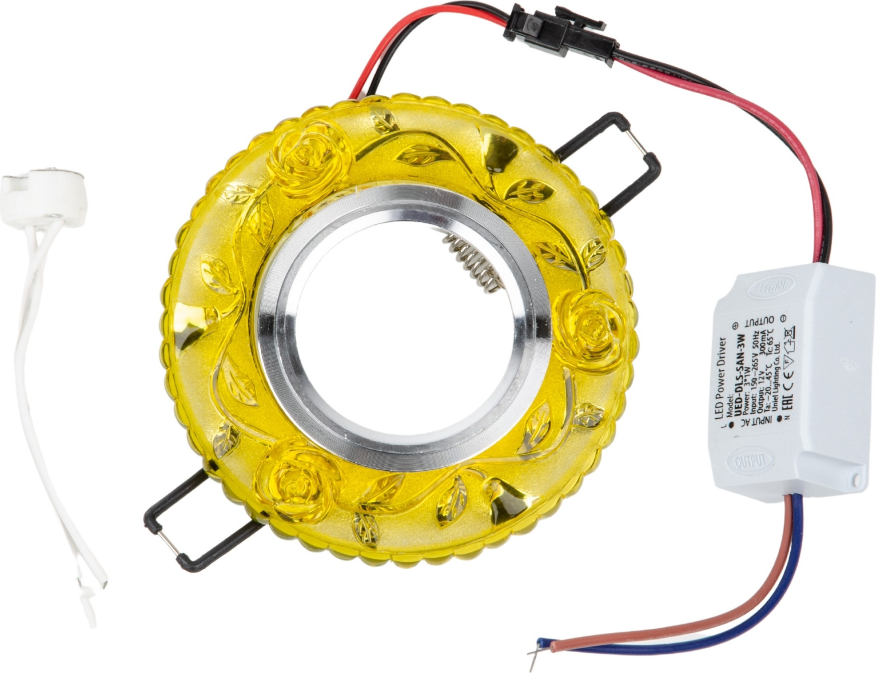 Точечный светильник Fametto DLS-L150 GU5.3 GLASSY/YELLOW / UL-00003906 — фото 3