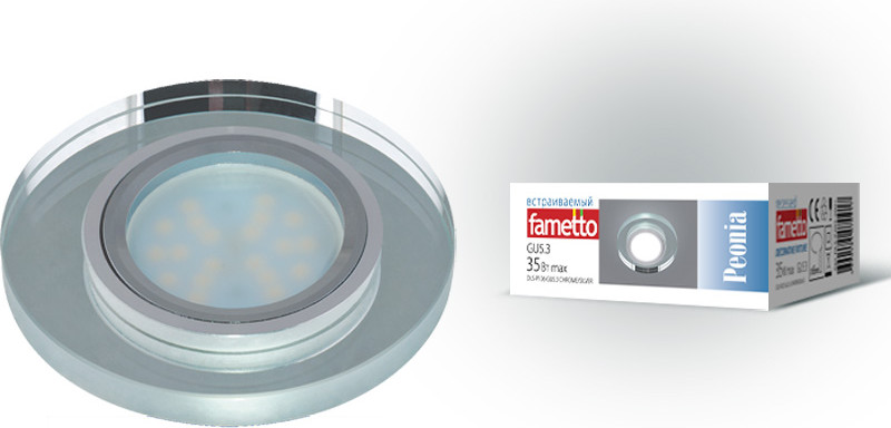 Точечный светильник Fametto DLS-P106 GU5.3 CHROME/SILVER / 09994 — фото 2