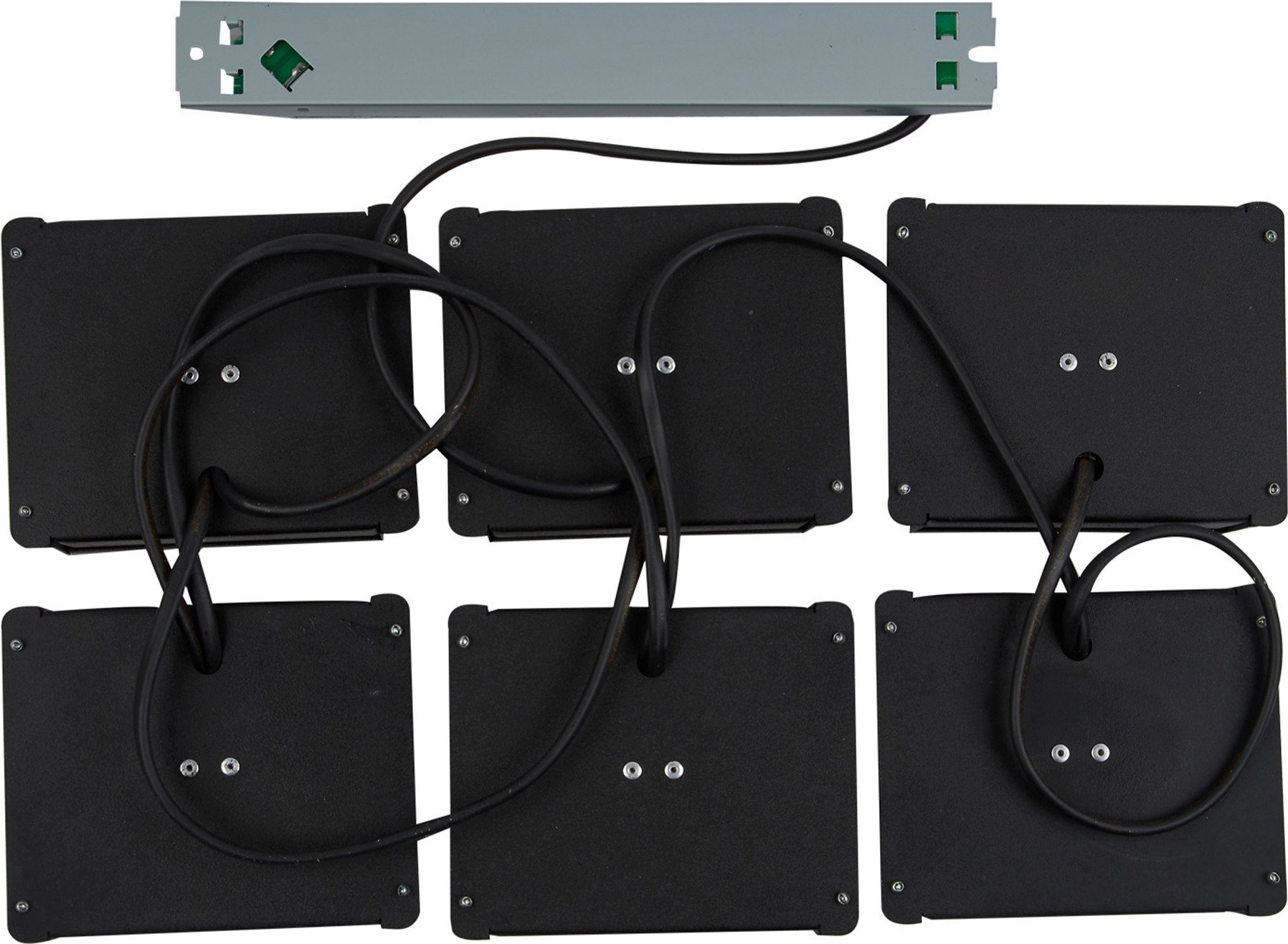 Панель светодиодная Uniel ULP-1010-42W/4000K IP54 Grilyato Opal Black KIT06 / UL-00012834 — фото 3