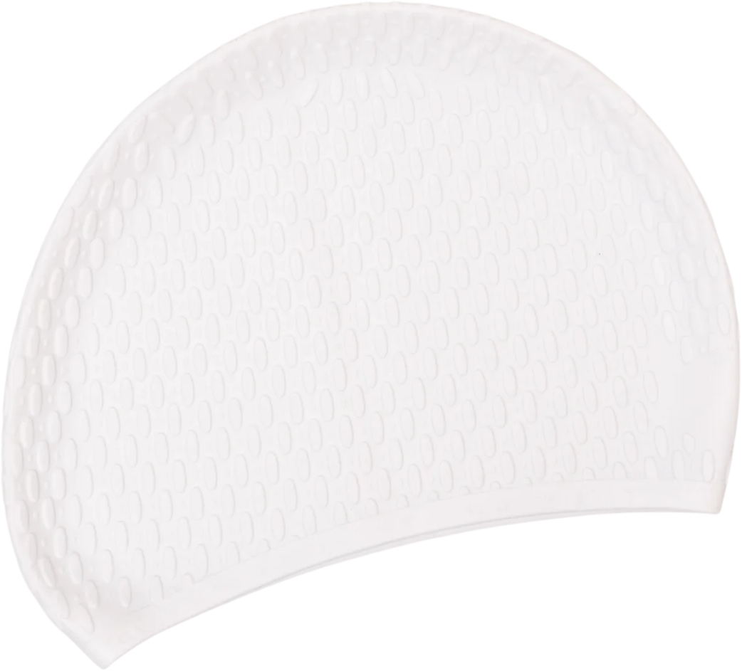 Шапочка для плавания FitSmile B701LHR / 32760 (белый)