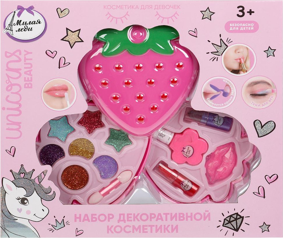 Набор детской декоративной косметики Милая Леди 10456D3-UNI-ML