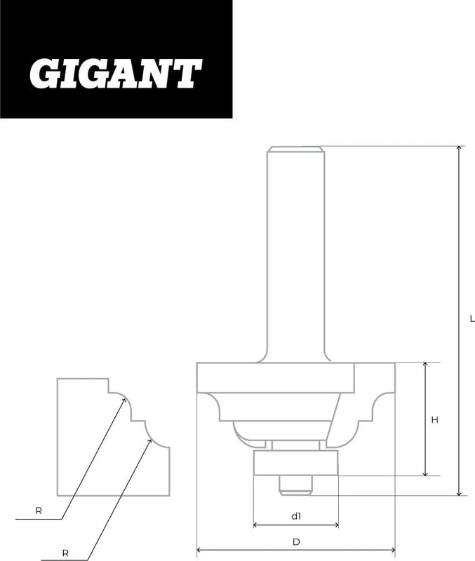 Фреза Gigant GC-0012 — фото 6