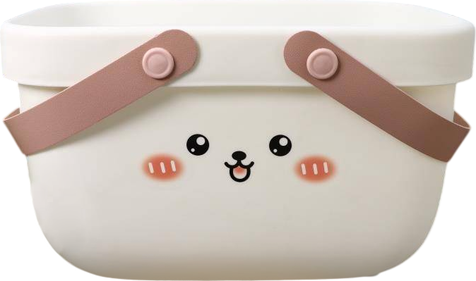 Корзина ILikeGift Зайка 6720-01 (белый)