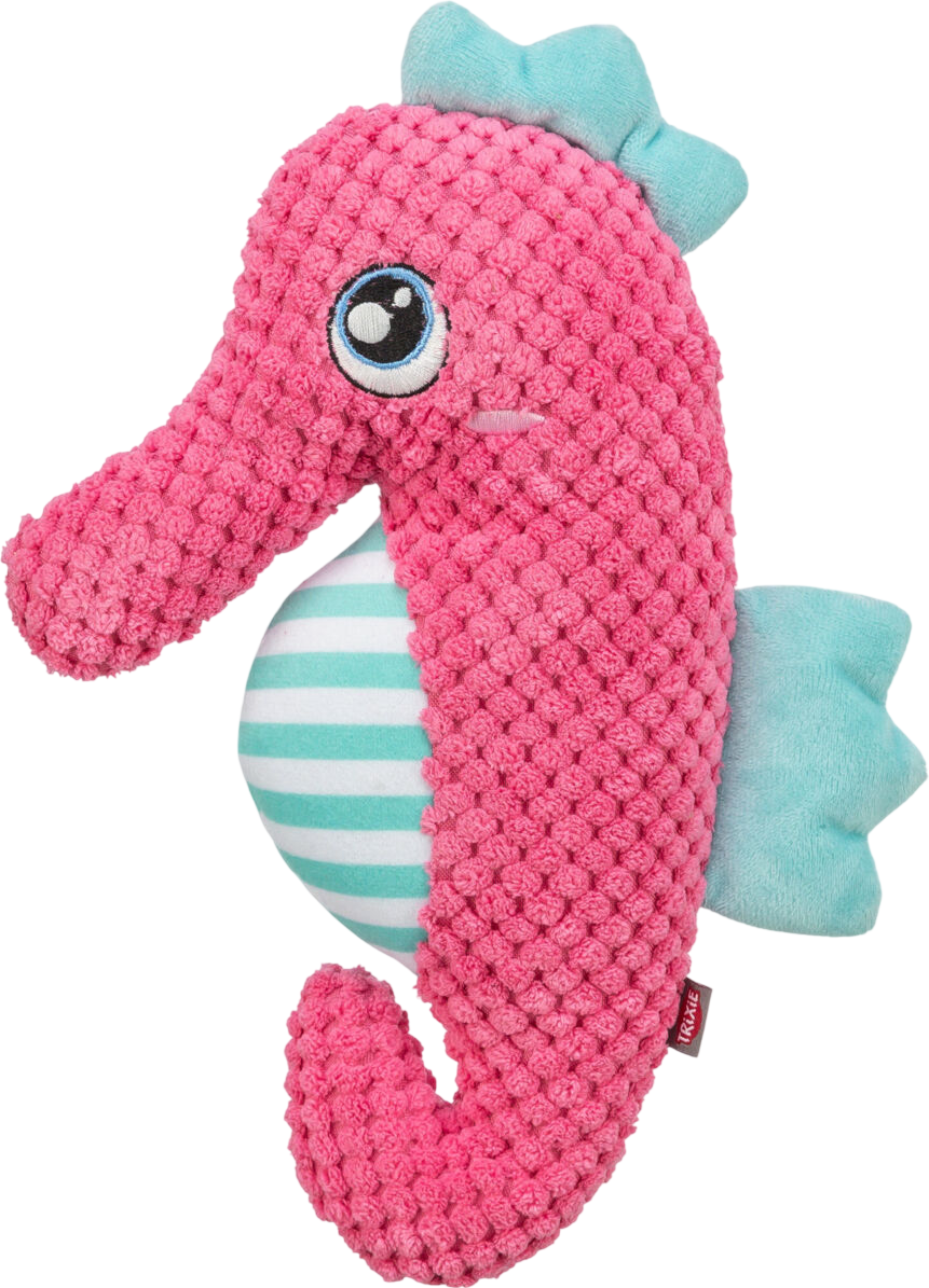 Игрушка для собак Trixie Морской конек / 361014 (розовый)