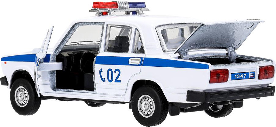 Автомобиль игрушечный Технопарк Lada ваз-2105 / 2105-12SLPOL-WH — фото 6