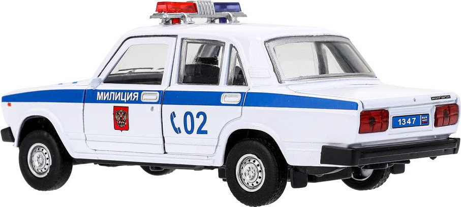 Автомобиль игрушечный Технопарк Lada ваз-2105 / 2105-12SLPOL-WH — фото 5