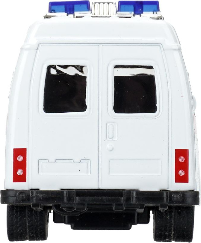 Автомобиль игрушечный Технопарк Газ-3221 / GAZ3221VAN-12SLAMB2-WH-WOD — фото 6