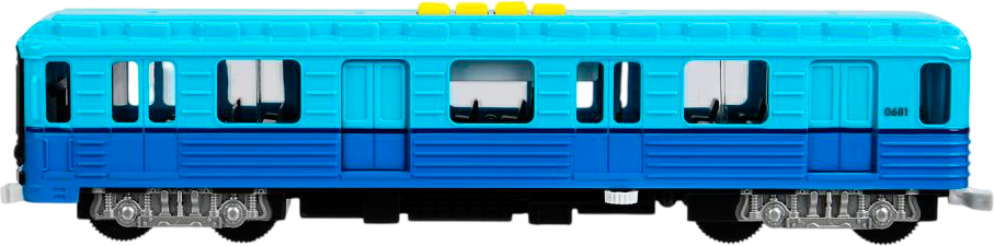 Вагон игрушечный Технопарк SUBWAY-30PL-BU1