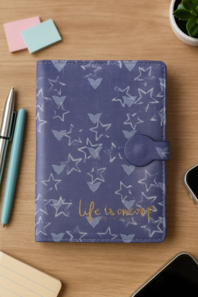 Записная книжка ILikeGift Жизнь в радость, звезды / DK-B6-10899-01 — фото 2