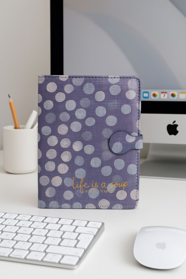 Записная книжка ILikeGift Жизнь в радость, точки / DK-B6-10899-03 — фото 2