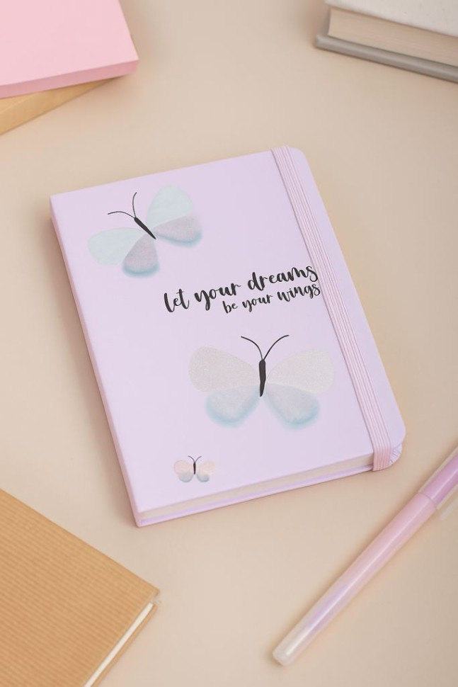 Записная книжка ILikeGift Пусть ваши мечты станут вашими крыльями / BG-A6-13405-01 — фото 2