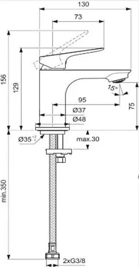 Смеситель Ideal Standard BE001AA — фото 2
