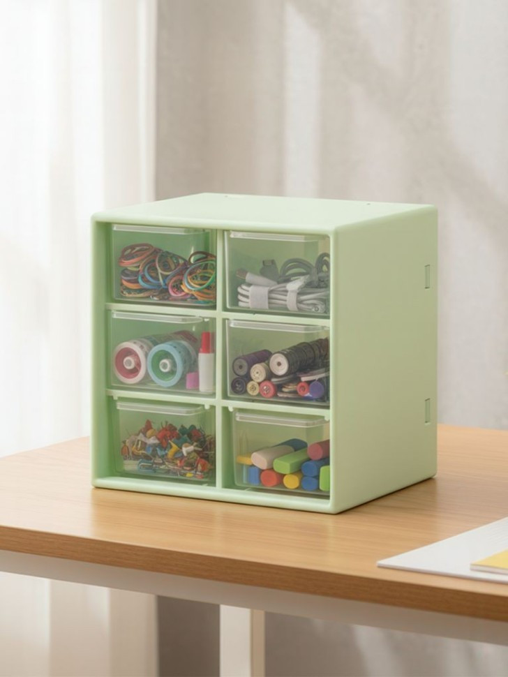 Органайзер настольный ILikeGift Шесть ячеек / SNH001-02 — фото 2