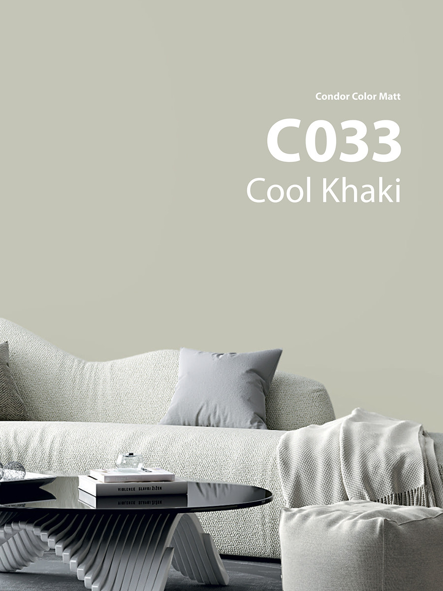 Краска CONDOR Color Matt Cool Khaki С033 (3.4кг) — фото 2