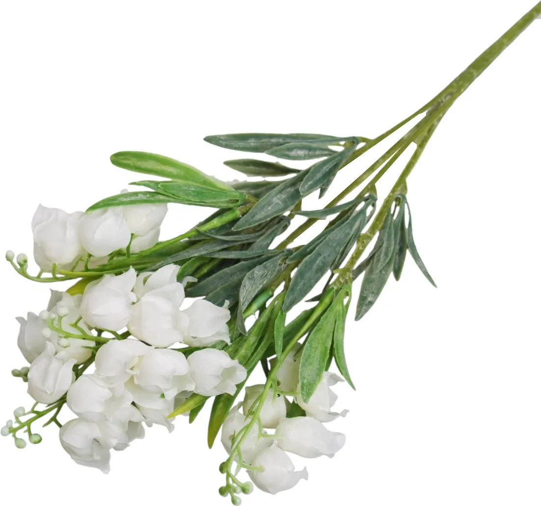 Искусственный букет Poetry in flowers Колокольчик с напылением 10526752