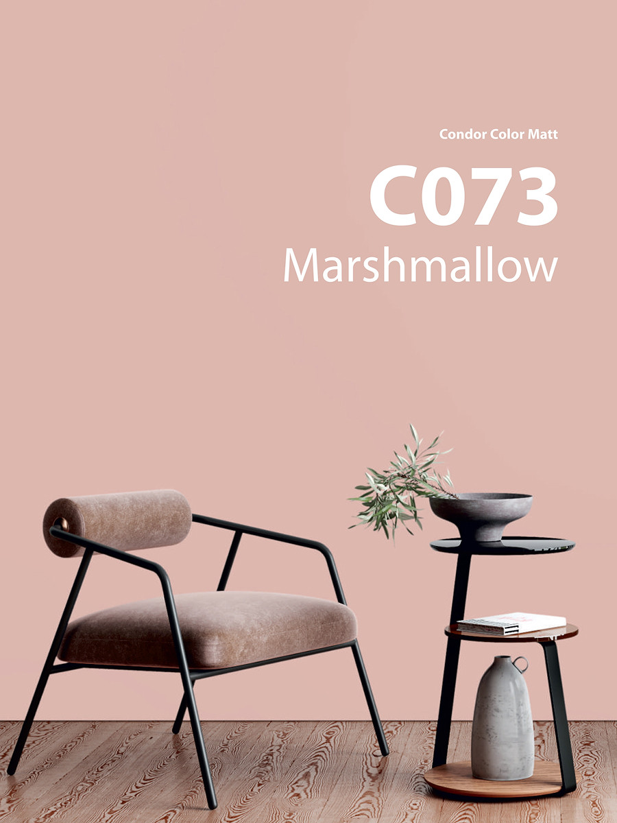 Краска CONDOR Color Matt Marshmallow С073 (3.4кг) — фото 2