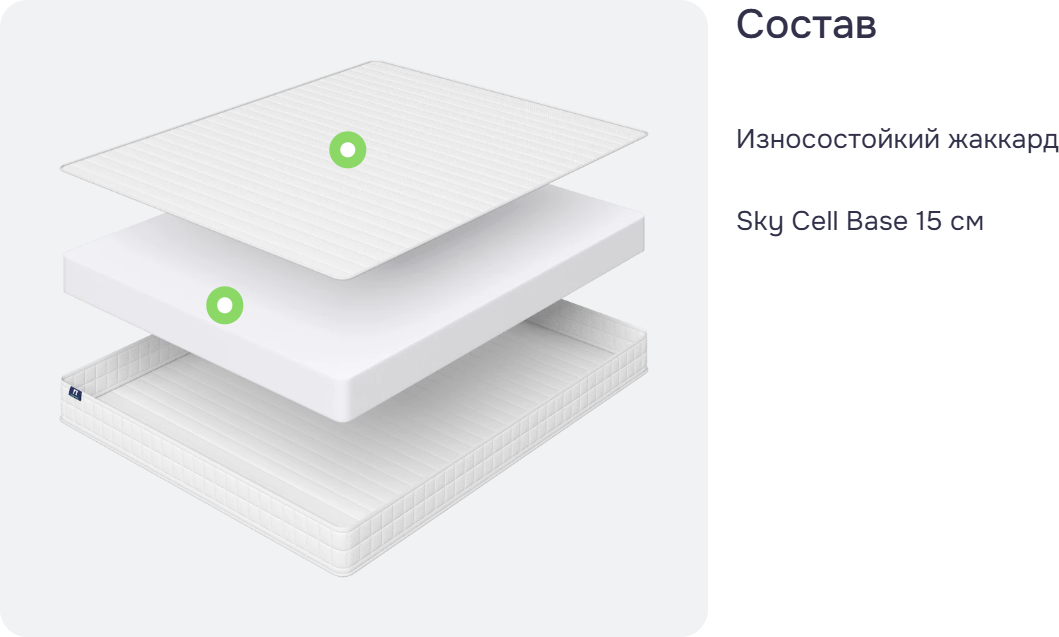 Матрас DR. SLEEP Base Plus 90x200 — фото 3