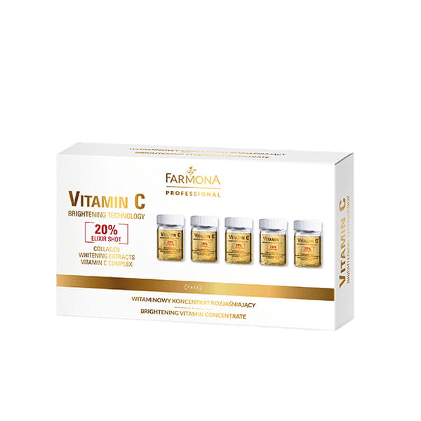 Сыворотка для лица Farmona Professional Vitamin C Осветляющая (5x5мл)
