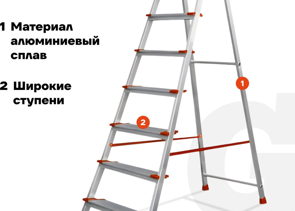Лестница-стремянка Gigant AAA-09 — фото 3