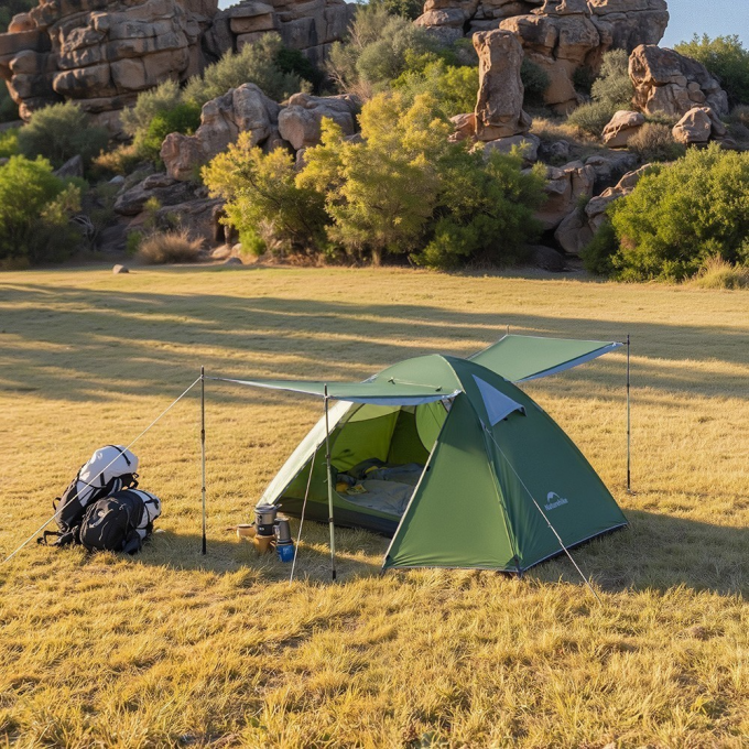 Палатка Naturehike Bleik Series CNK2550WS038 Type B / 6977465863492 (зеленый) — фото 2