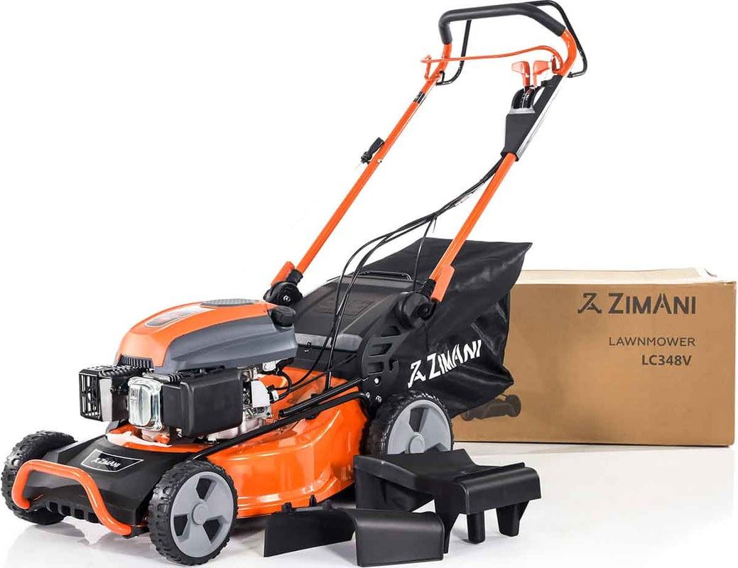 Газонокосилка бензиновая ZimAni LC348V — фото 2