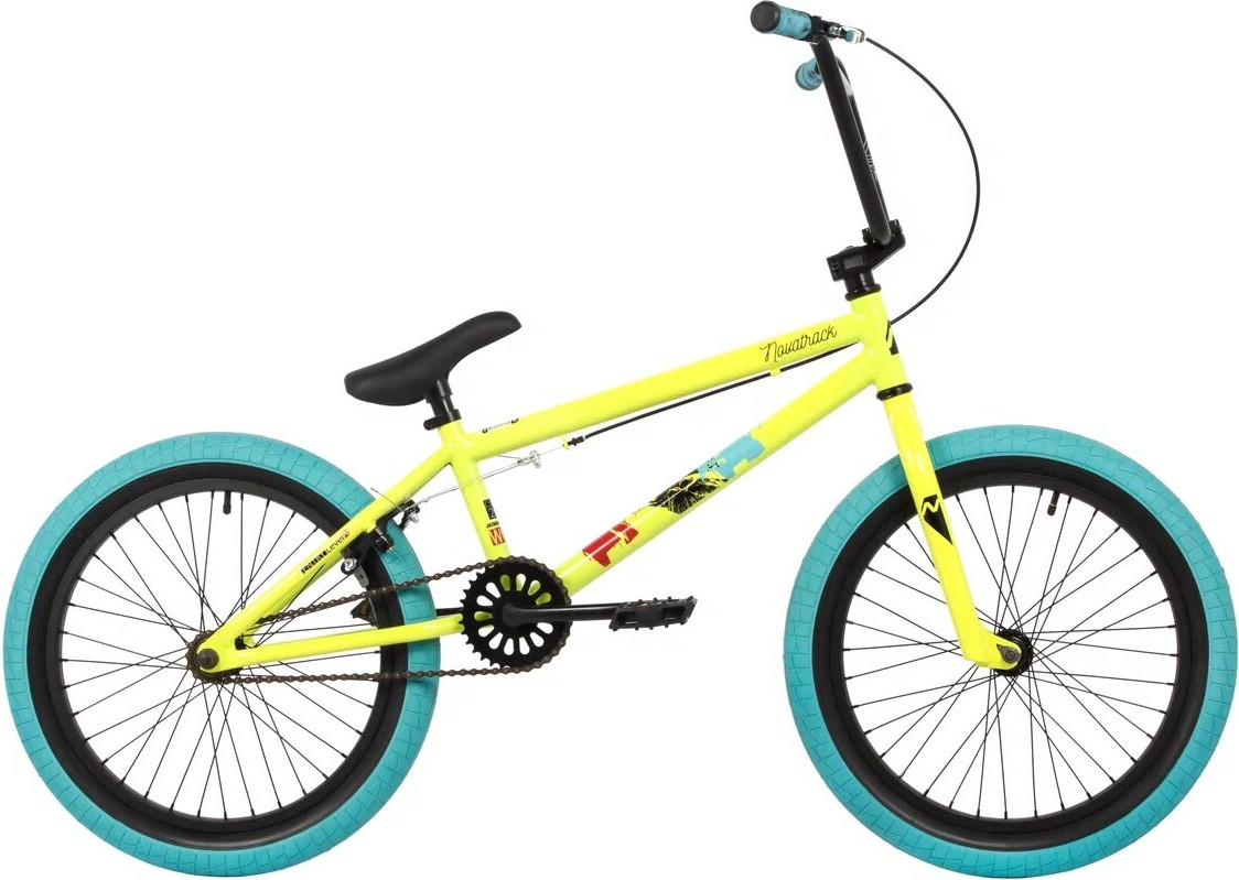 Велосипед Novatrack 20 Bmx Wolf 20BMX.WOLF.GN4 (зеленый, разобранный, в коробке) — фото 3