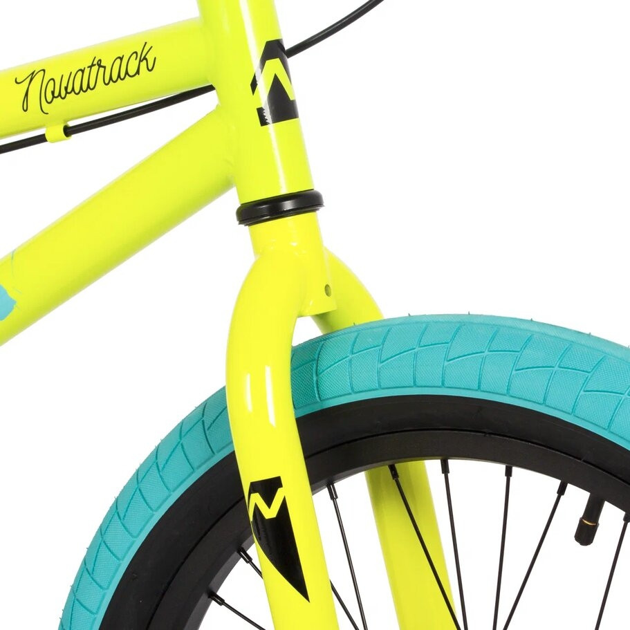 Велосипед Novatrack 20 Bmx Wolf 20BMX.WOLF.GN4 (зеленый, разобранный, в коробке) — фото 5