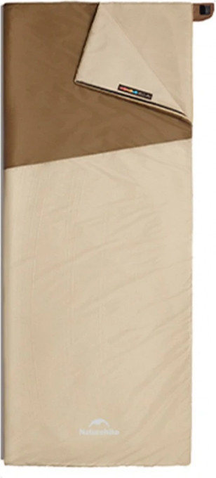 Спальный мешок Naturehike Sunny Day PL01 CNK2550WS026 LW180 / 6977465868619 (XL, коричневый/бежевый)