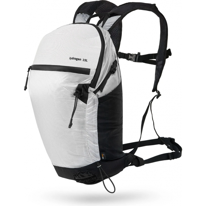 Рюкзак спортивный Naturehike CNK2300BB012 Hydrogen / 6976507667791 (15л, белый/черный) — фото 2