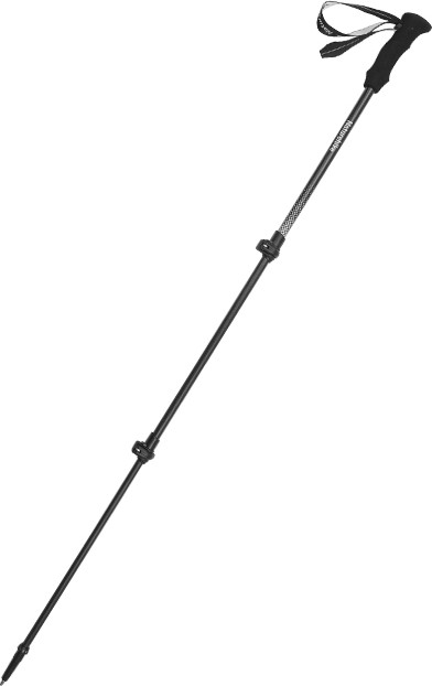 Трекинговая палка Naturehike CNK2300DS010 Carbon Fiber Hoar Trek EXT1 / 6975641882671 (62-135см, темно-серый)