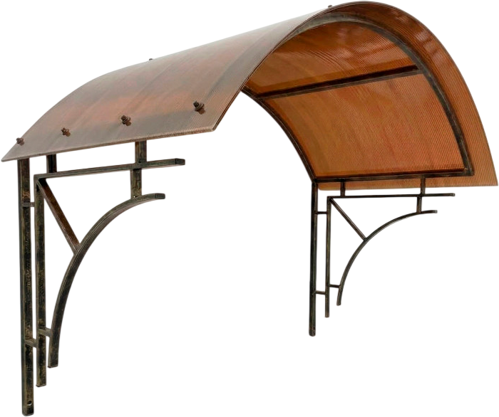 Козырек Dudo КС-34-1 (коричневый)