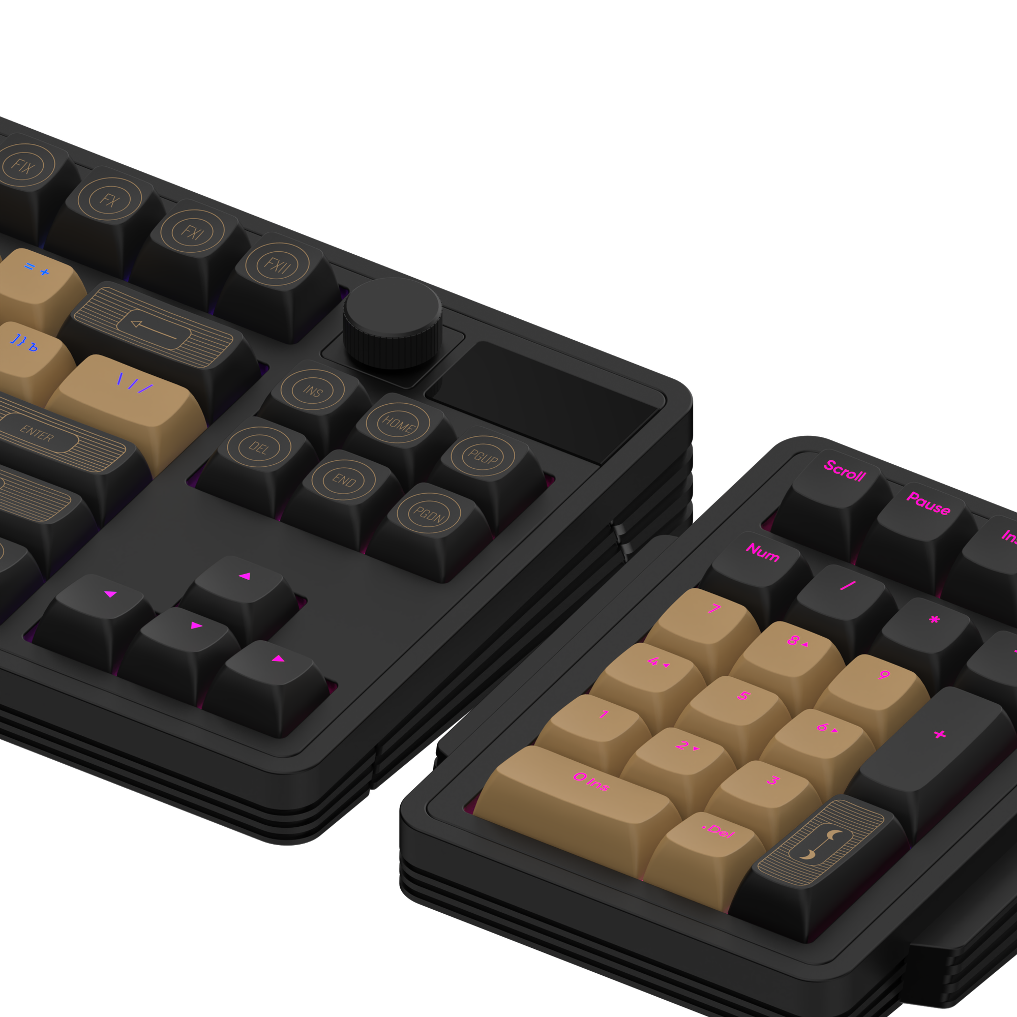 Клавиатура Дарк Проджект KD87A +Numpad g3ms Aquamarine / DP-KD-87A-000101-GAM (черный) — фото 3