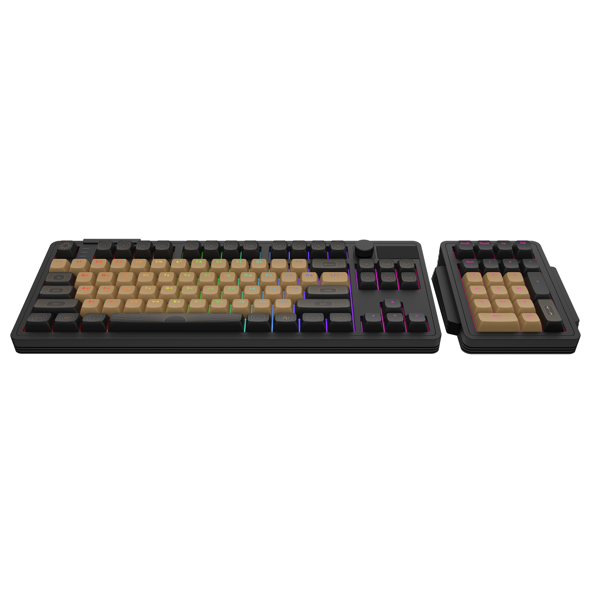 Клавиатура Дарк Проджект KD87A +Numpad g3ms Aquamarine / DP-KD-87A-000101-GAM (черный) — фото 2