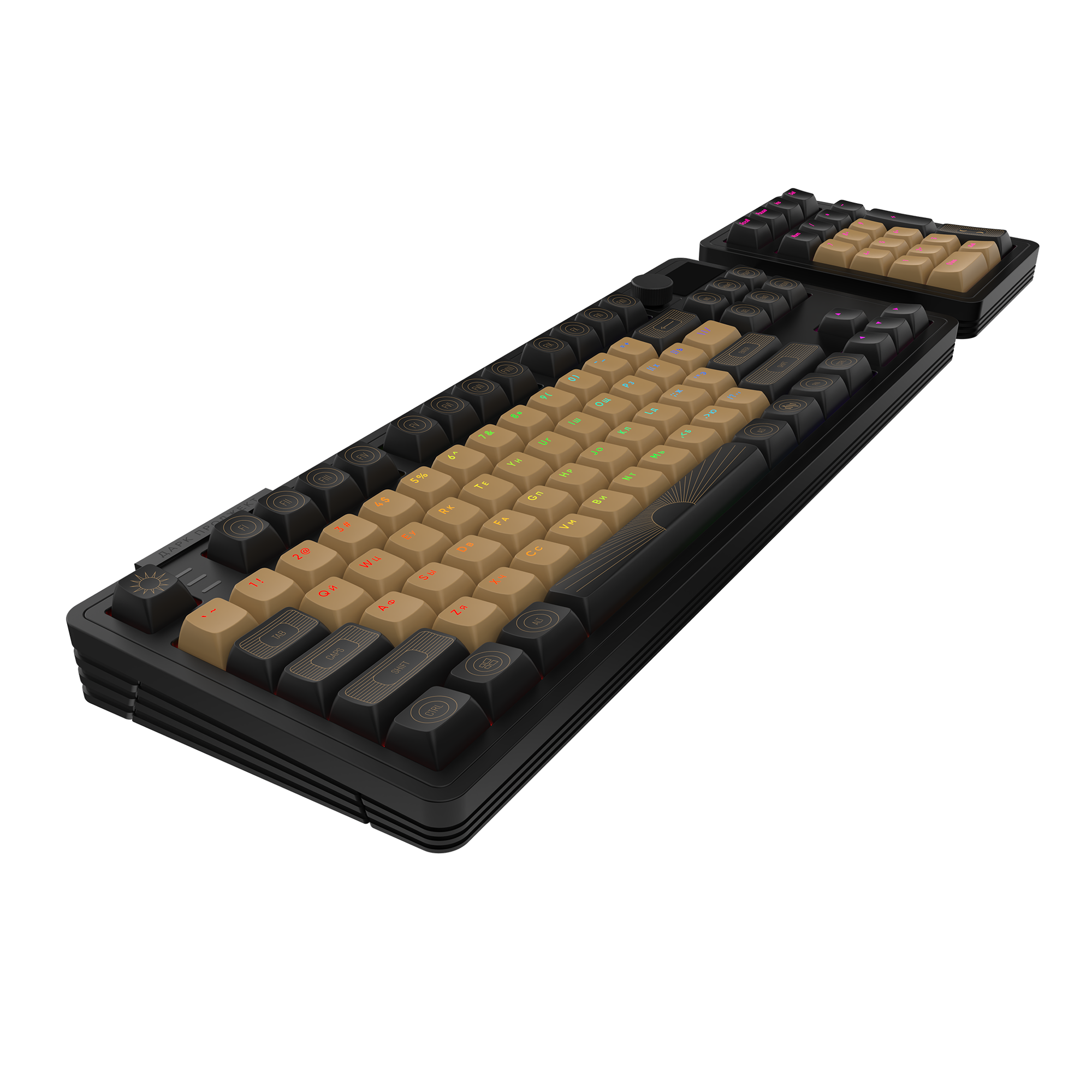 Клавиатура Дарк Проджект KD87A +Numpad g3ms Aquamarine / DP-KD-87A-000101-GAM (черный) — фото 4