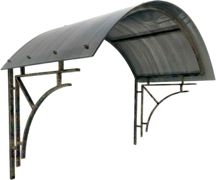 Козырек Dudo КС-34-1 (серый)