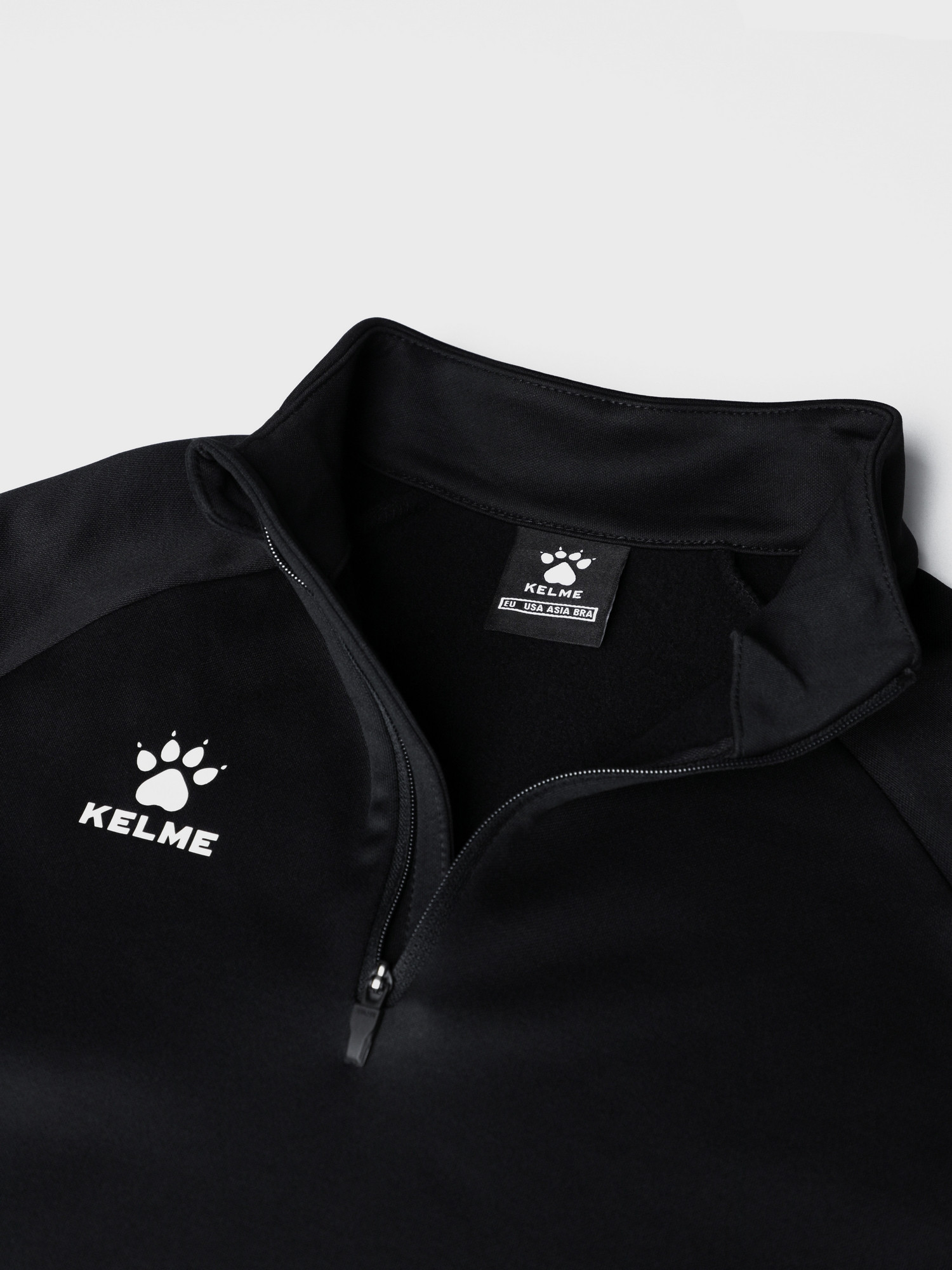 Олимпийка спортивная Kelme Pullover / 7461TT1052-000 (5XL, черный) — фото 3