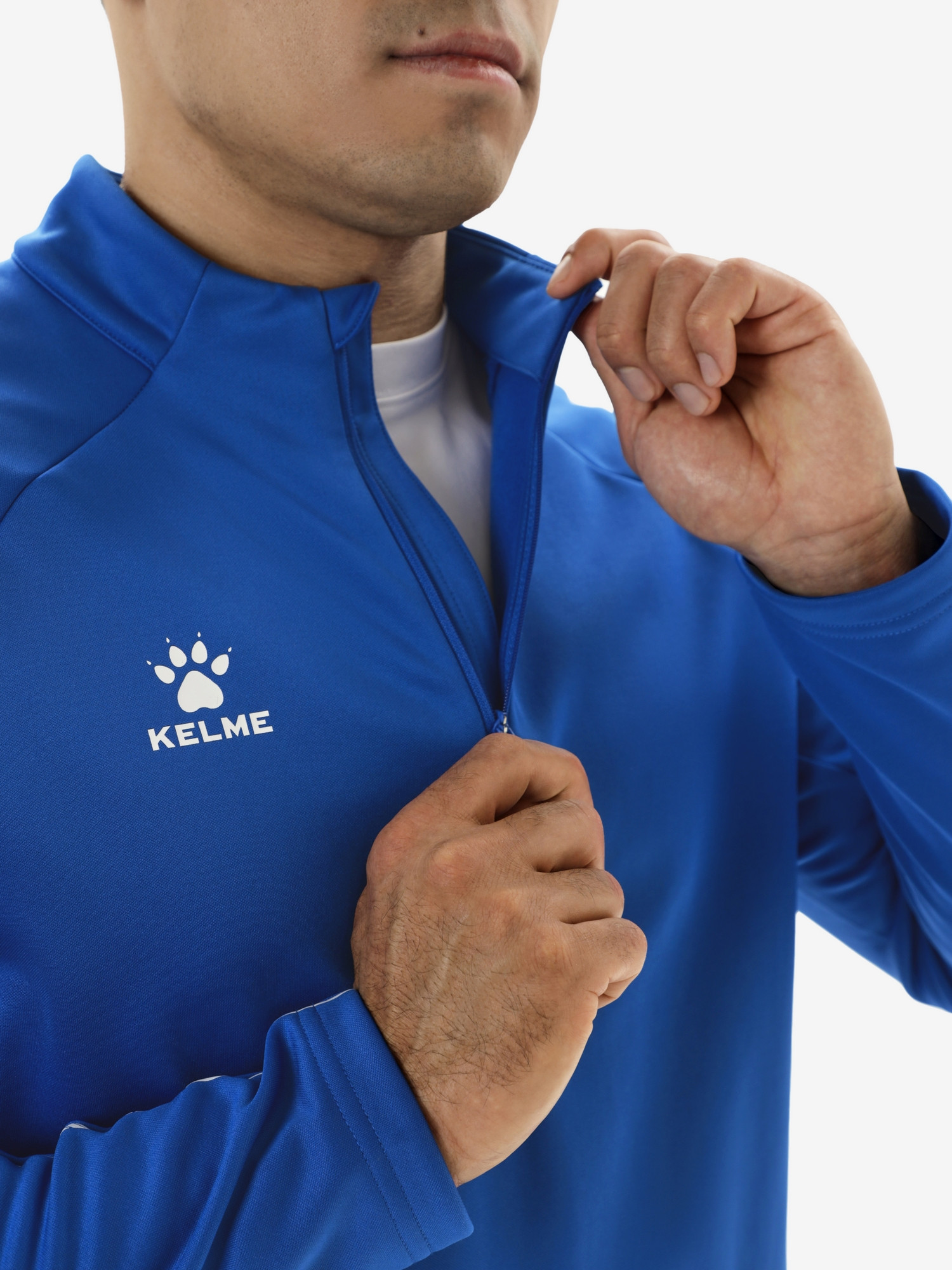 Олимпийка спортивная Kelme Pullover / 7461TT1052-481 (6XL, синий) — фото 4