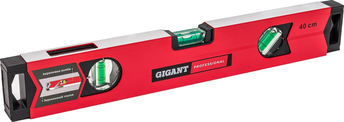 Уровень строительный Gigant GPGW-40-1