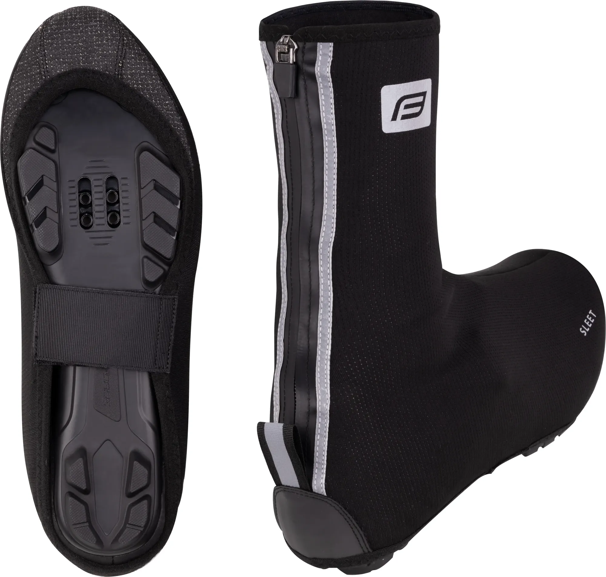 Велобахилы FORCE MTB Sleet 90598432-L-F (р.L, черный)