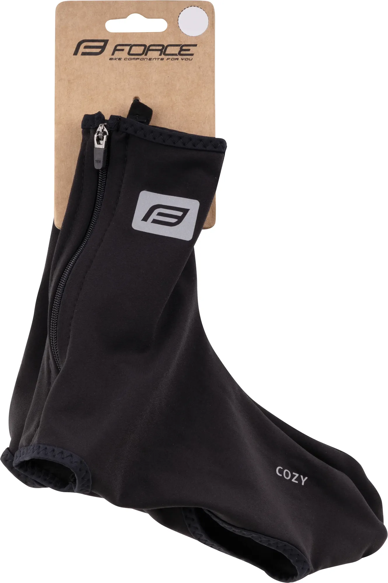 Велобахилы FORCE ROAD Cozy 905921-L-XL-F (р.L/XL, черный) — фото 3
