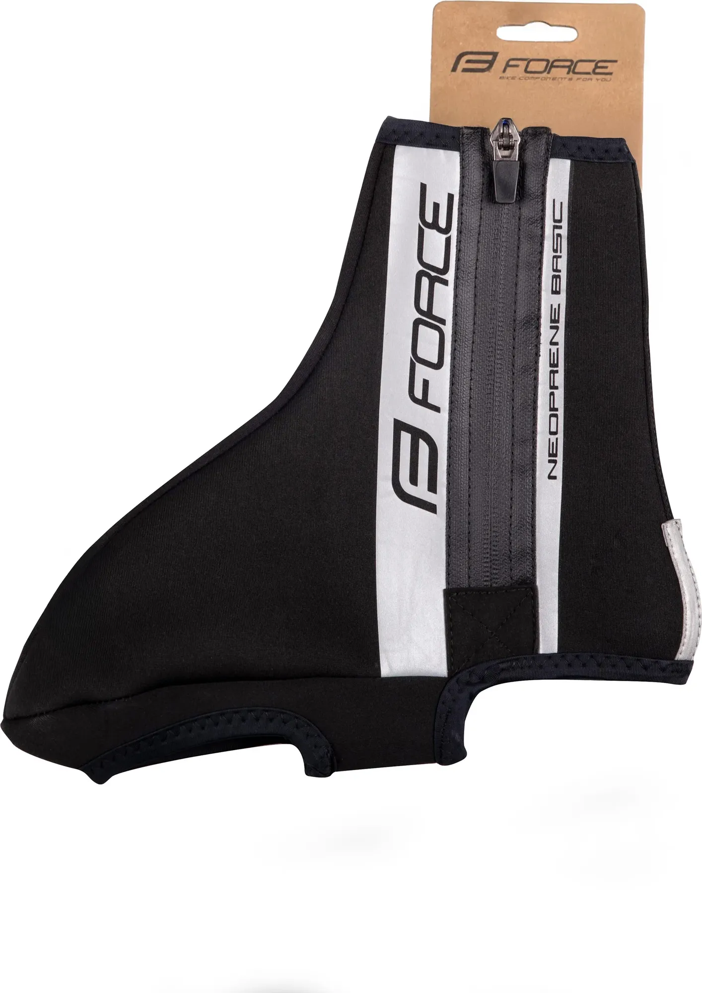 Велобахилы FORCE ROAD Neoprene 905951-XXL-F (р.XXL, черный) — фото 3