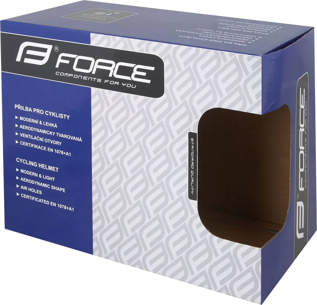 Защитный шлем FORCE Aero Rex 902858-F (р.S/M, черный/желтый) — фото 6