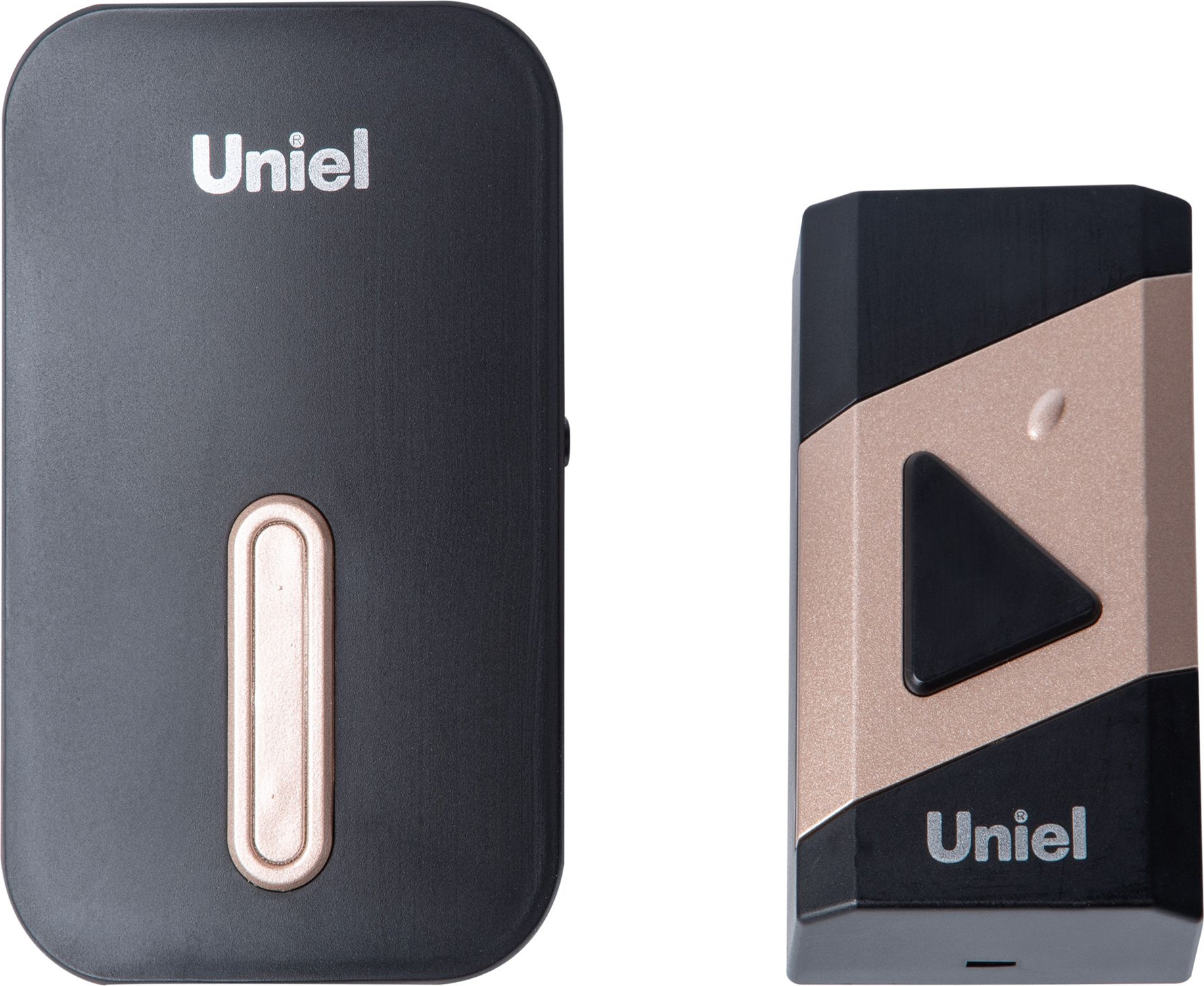 Электрический звонок Uniel UDB-095W-R1T1-38S-BL/GL / UL-00011370 (черный/золотистый) — фото 3