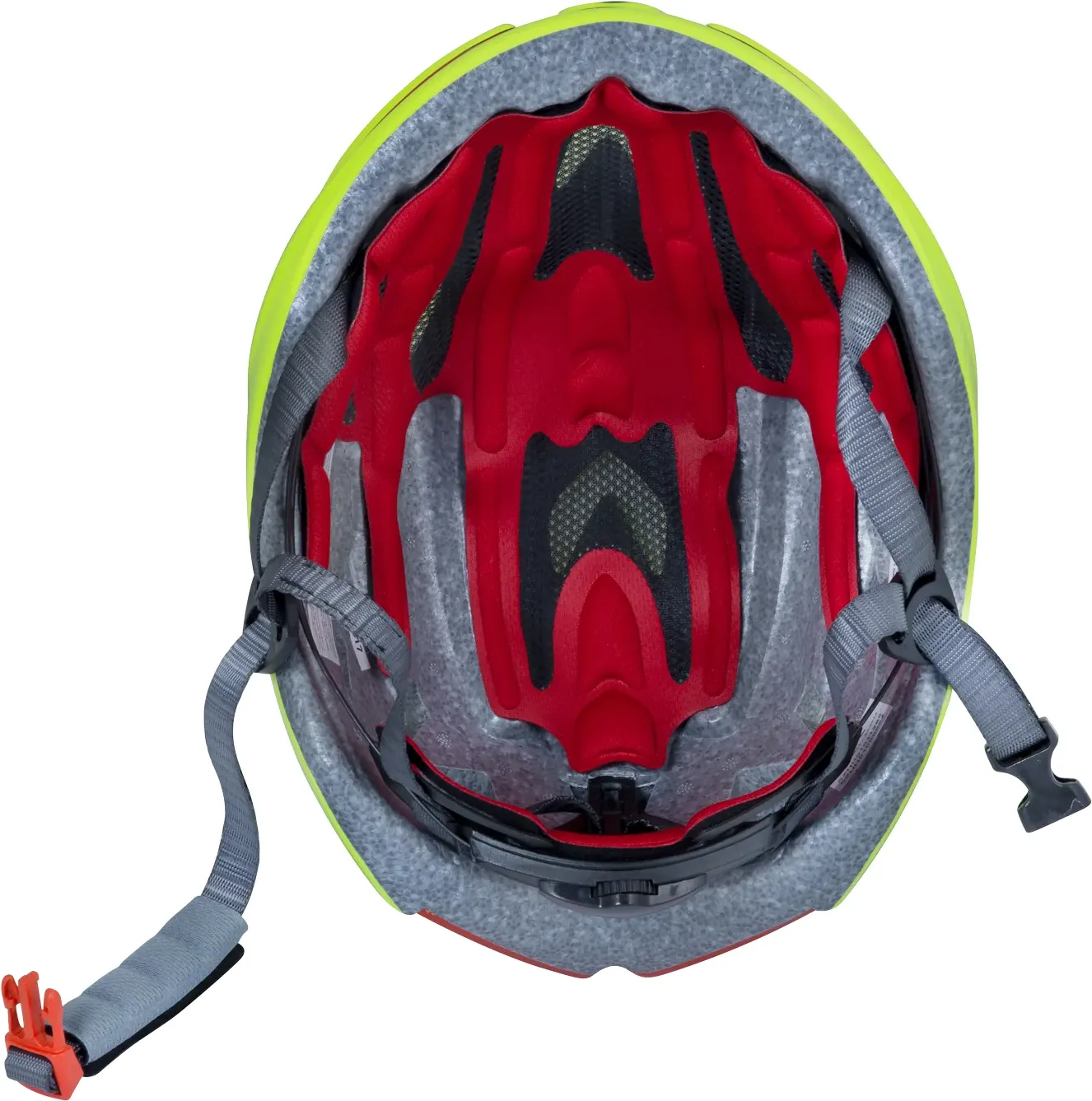 Защитный шлем FORCE Aero Rex 902853-F (р.L/XL, флуоресцентный/красный) — фото 5
