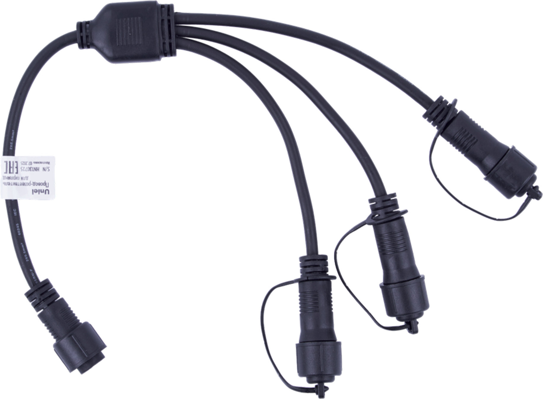 Разветвитель для гирлянд Uniel UCX-F90 S3/0.4M/BK / UL-00013235 — фото 2