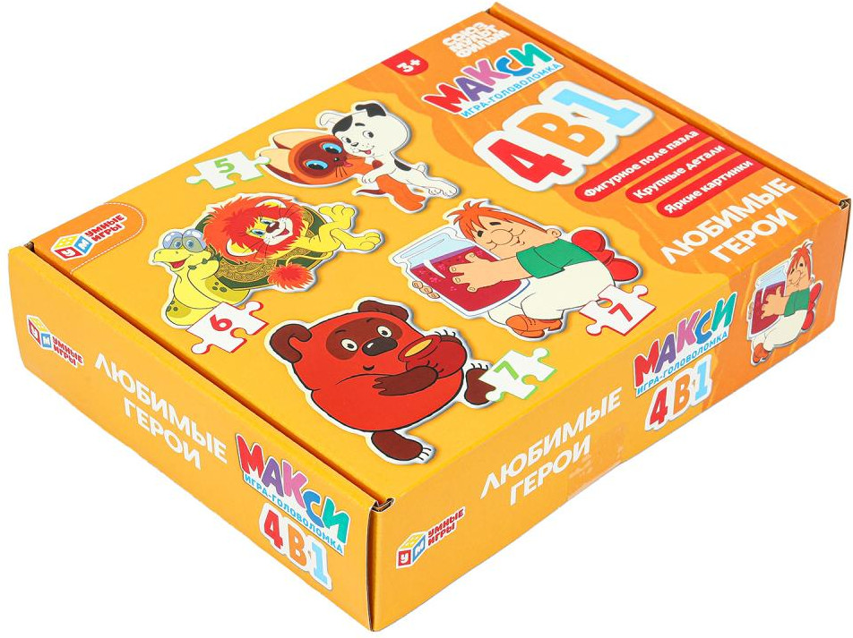 Развивающая игра Умные игры Любимые герои. Союзмультфильм 4630395022255 — фото 5